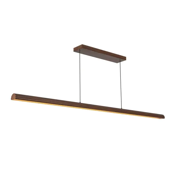 Dottie 60-Inch Linear Pendant in Walnut - Image 3