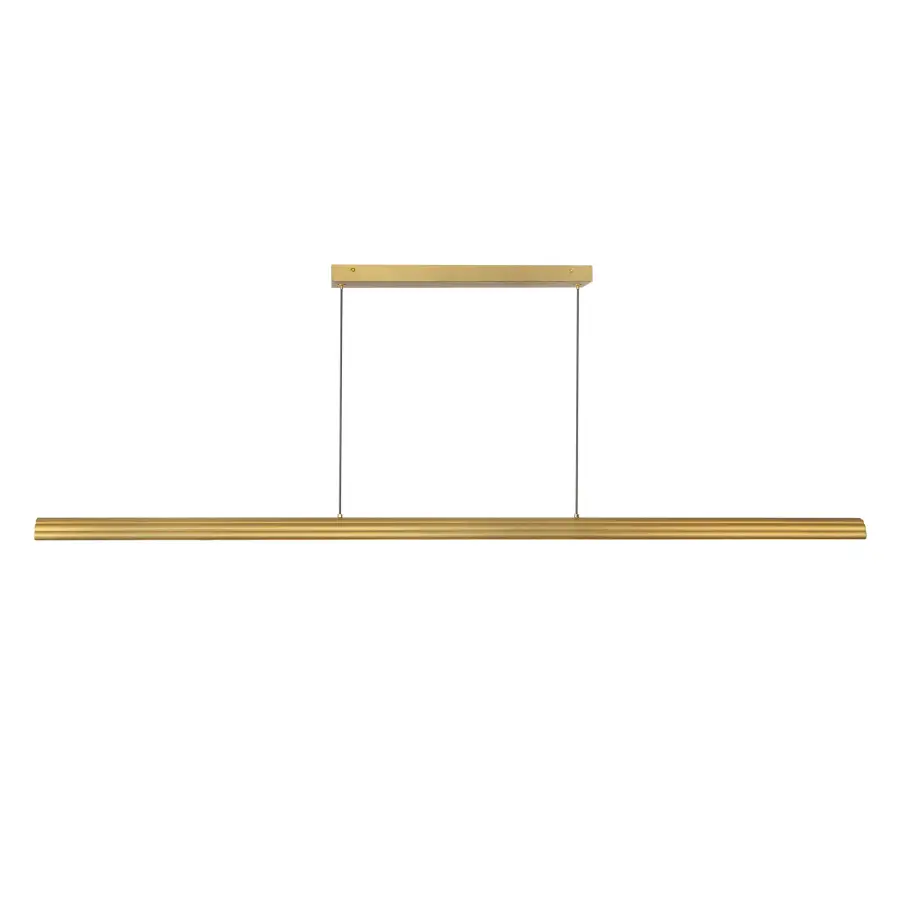 Dottie 60-Inch Linear Pendant in Walnut - Image 4