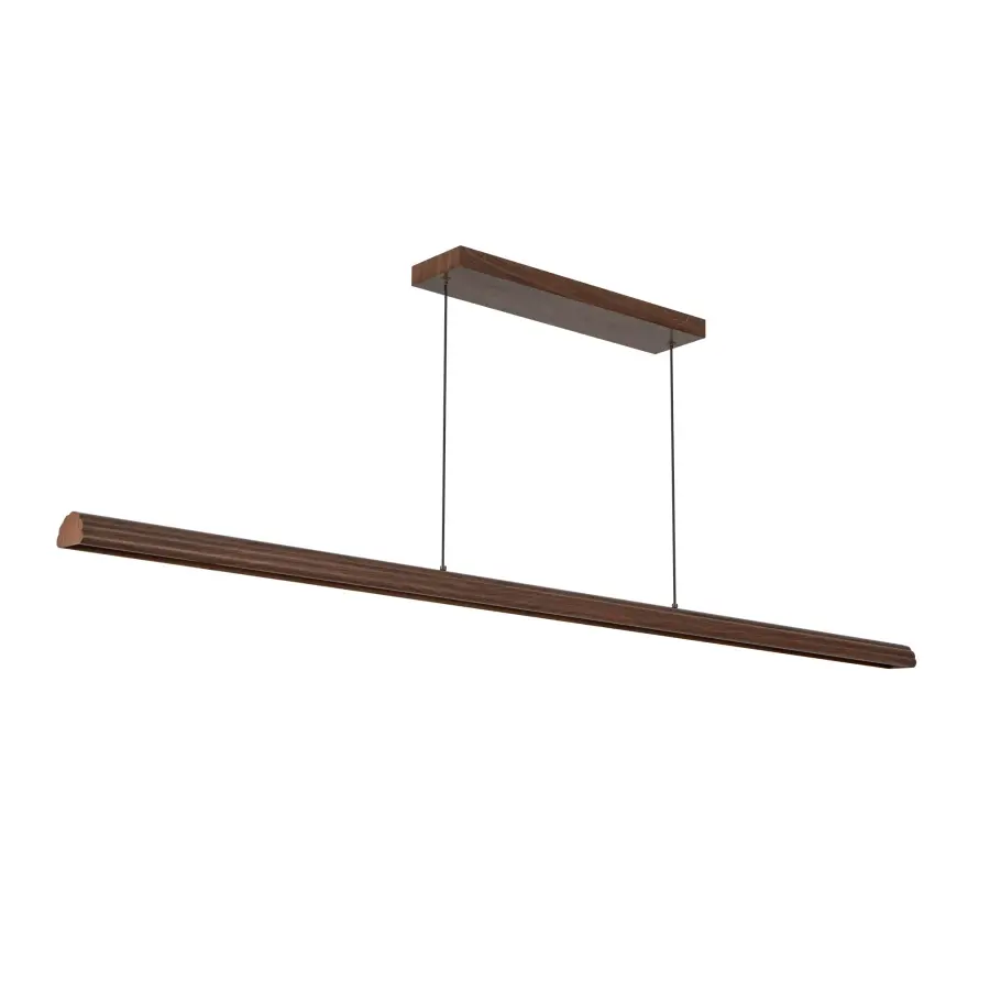 Dottie 60-Inch Linear Pendant in Walnut - Image 8