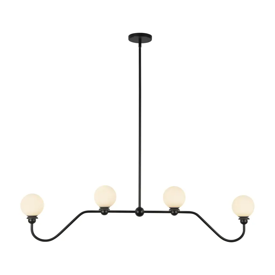 Beckett 48-Inch Linear Pendant in Brushed Gold - Image 12