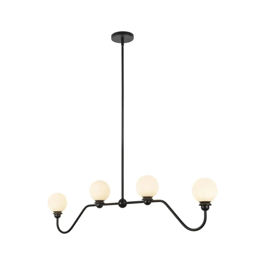Beckett 48-Inch Linear Pendant in Brushed Gold - Image 4