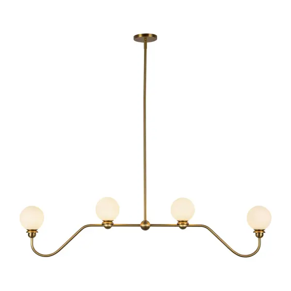 Beckett 48-Inch Linear Pendant in Brushed Gold - Image 8