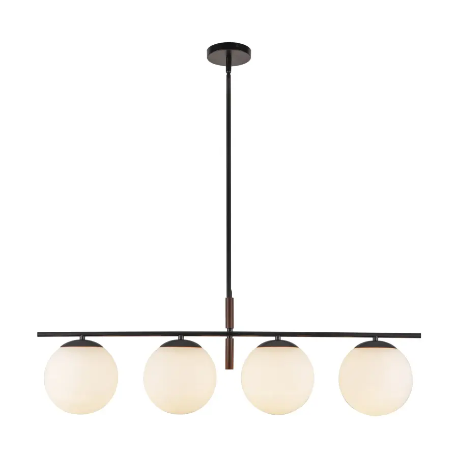 Zuri 37-Inch Linear Pendant in Brushed Gold - Image 1