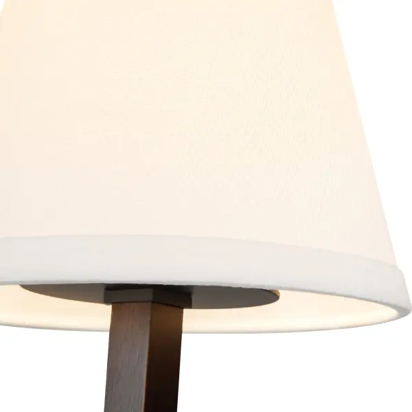 Sloan 42-Inch Linear Pendant in Matte Black with White Linen Shades - Image 6
