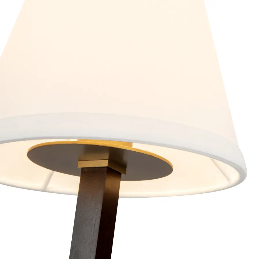 Sloan 42-Inch Linear Pendant in Matte Black with White Linen Shades - Image 10