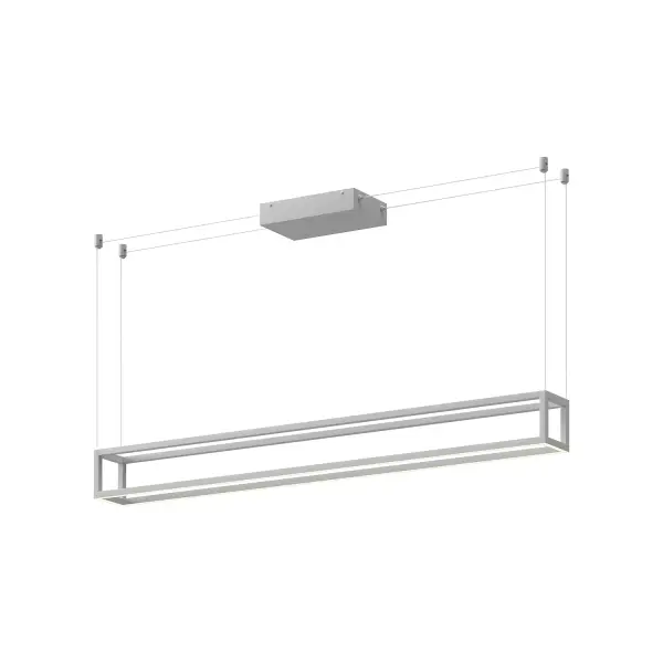 Plaza 48-Inch Linear Pendant in White - Image 8