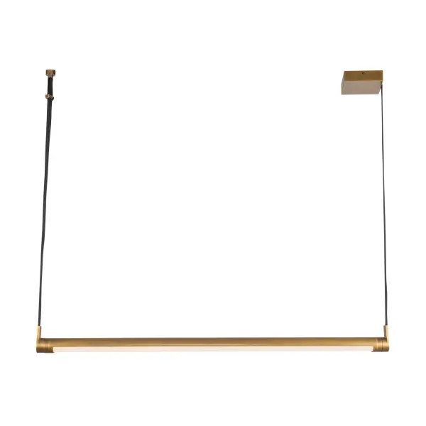 Laurence 41-Inch Linear Pendant in Urban Bronze - Image 1