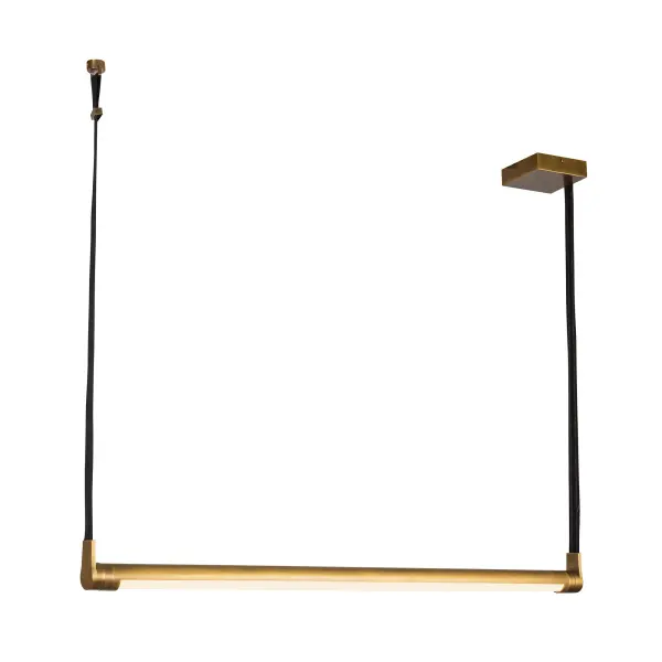 Laurence 41-Inch Linear Pendant in Urban Bronze - Image 5