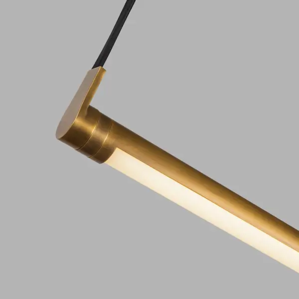 Laurence 41-Inch Linear Pendant in Urban Bronze - Image 7