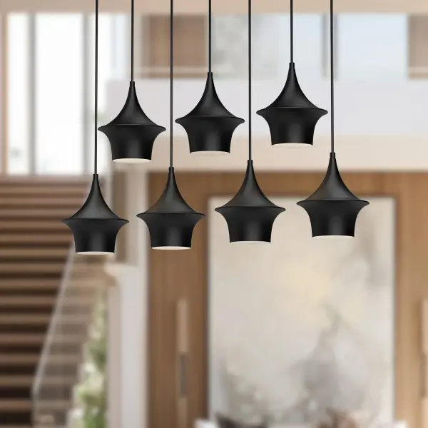 Emiko 36-Inch Linear Pendant in Brushed Gold - Image 3