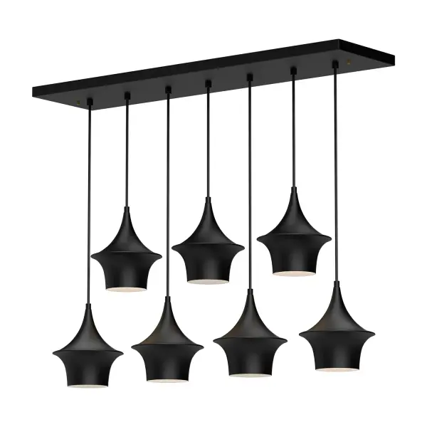 Emiko 36-Inch Linear Pendant in Brushed Gold - Image 4