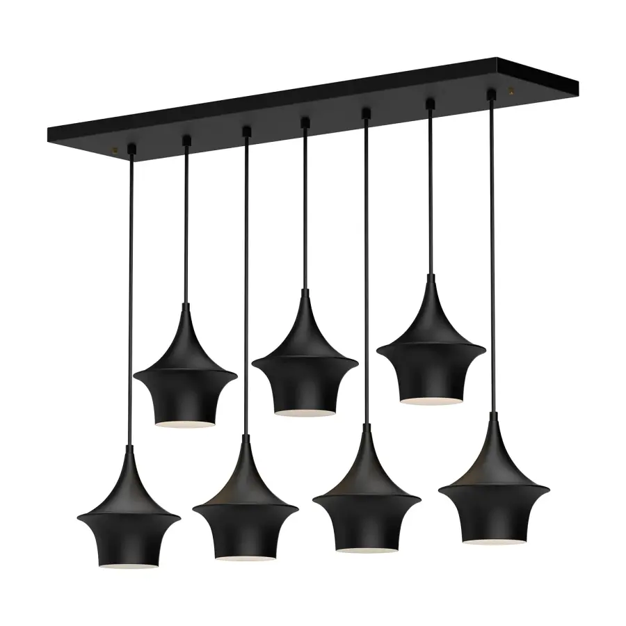 Emiko 36-Inch Linear Pendant in Brushed Gold - Image 4