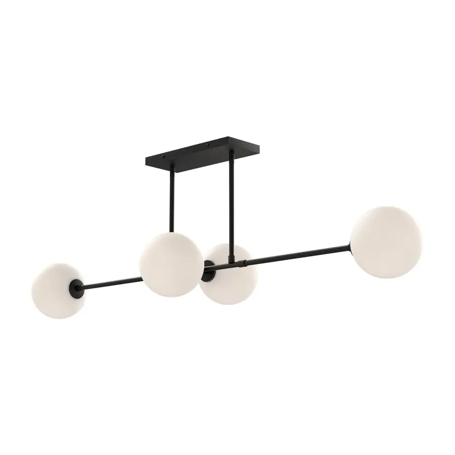 Cassia 48-Inch Linear Pendant in Aged Gold - Image 1