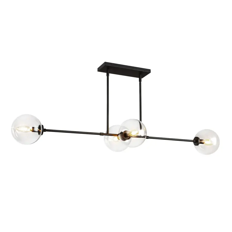 Cassia 48-Inch Linear Pendant in Aged Gold - Image 15