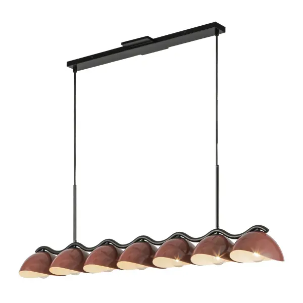 Atlas 42-Inch Linear Pendant in Matte Black - Image 2
