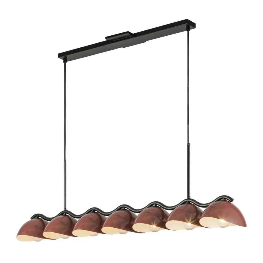 Atlas 42-Inch Linear Pendant in Matte Black - Image 2