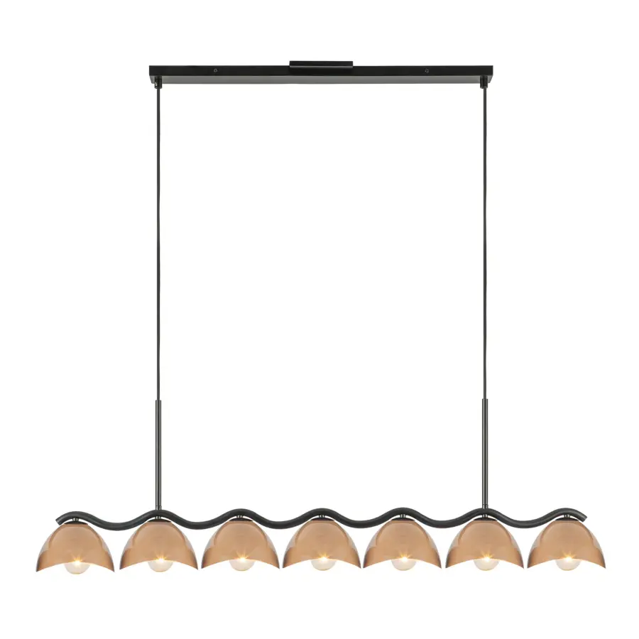 Atlas 42-Inch Linear Pendant in Matte Black - Image 16