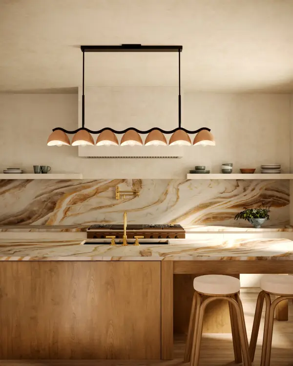 Atlas 42-Inch Linear Pendant in Matte Black - Image 3
