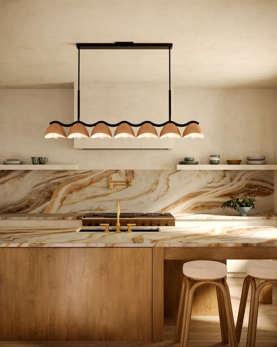 Atlas 42-Inch Linear Pendant in Matte Black - Image 3