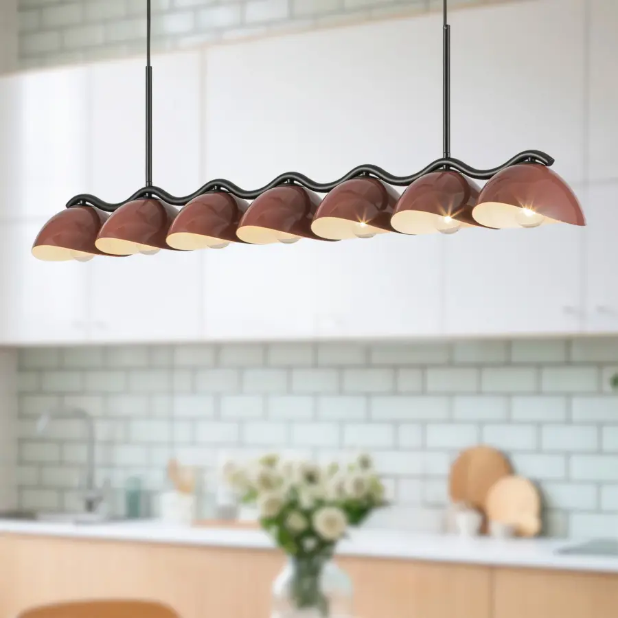 Atlas 42-Inch Linear Pendant in Matte Black - Image 4