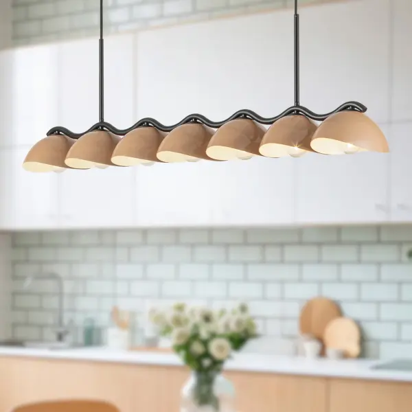 Atlas 42-Inch Linear Pendant in Matte Black - Image 6