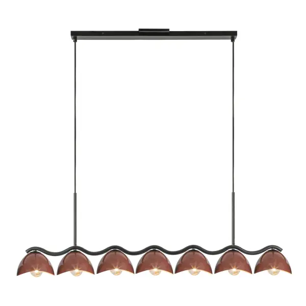 Atlas 42-Inch Linear Pendant in Matte Black - Image 8