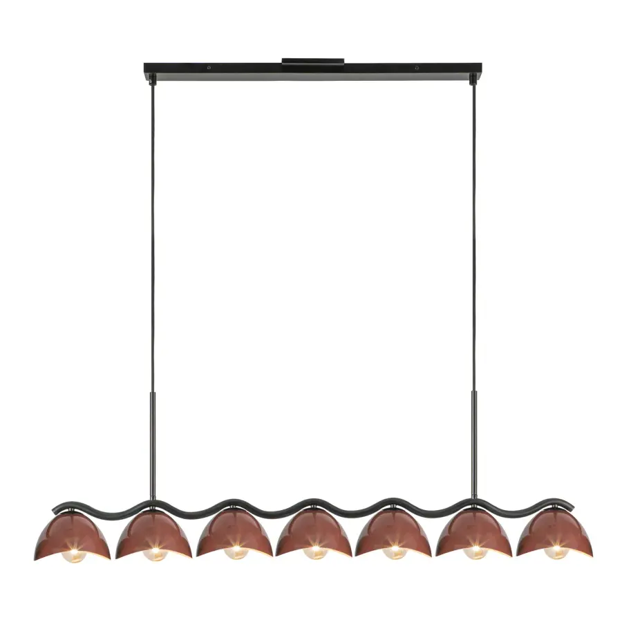 Atlas 42-Inch Linear Pendant in Matte Black - Image 8