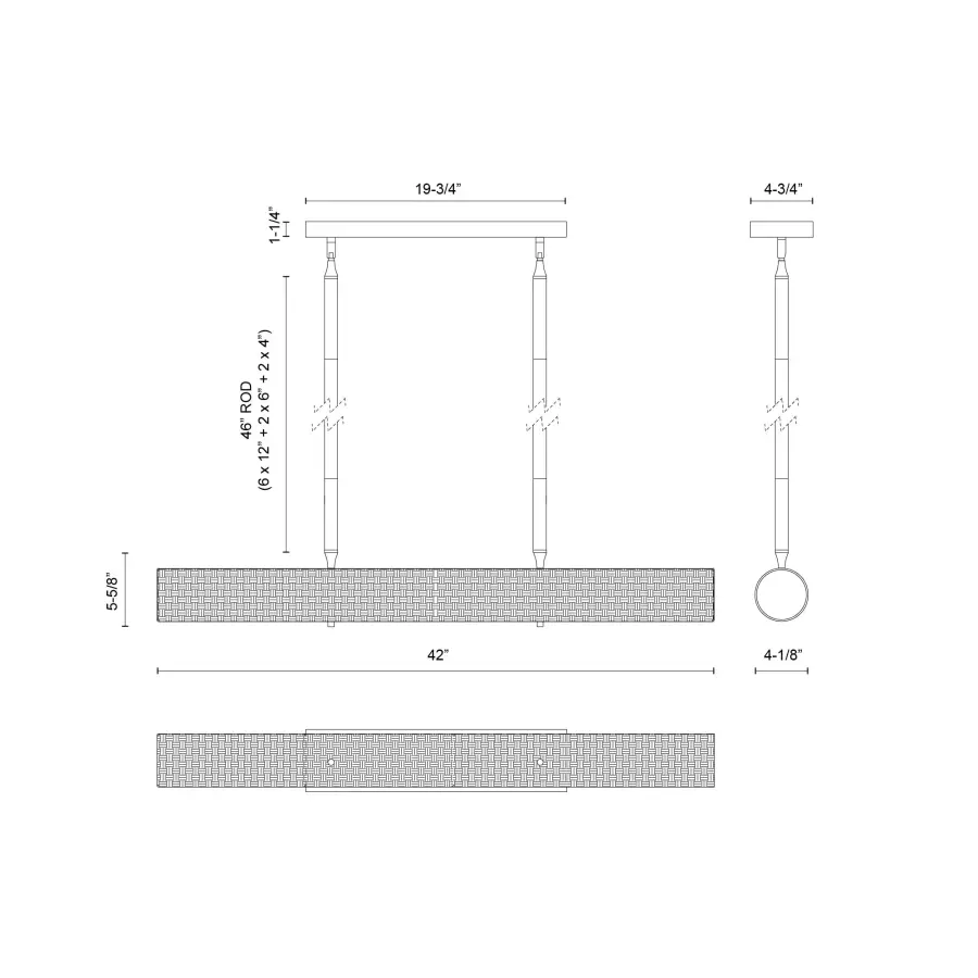 Maris 42-Inch Linear Pendant - Image 11