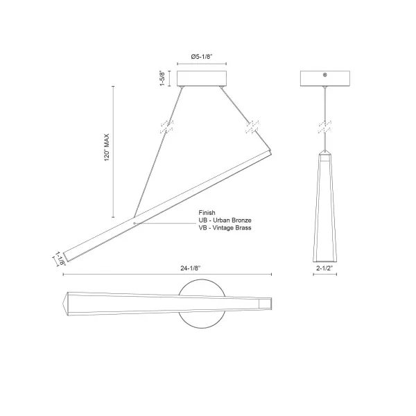 Lex 24-Inch Linear Pendant - Image 9