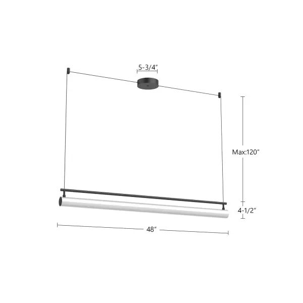 Gramercy 48-Inch Linear Pendant - Image 6