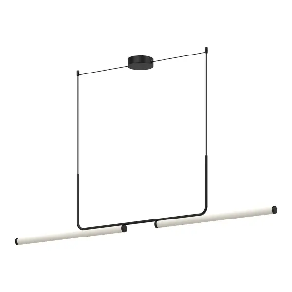 Vesper 73-Inch Linear Pendant in Brushed Gold - Image 1