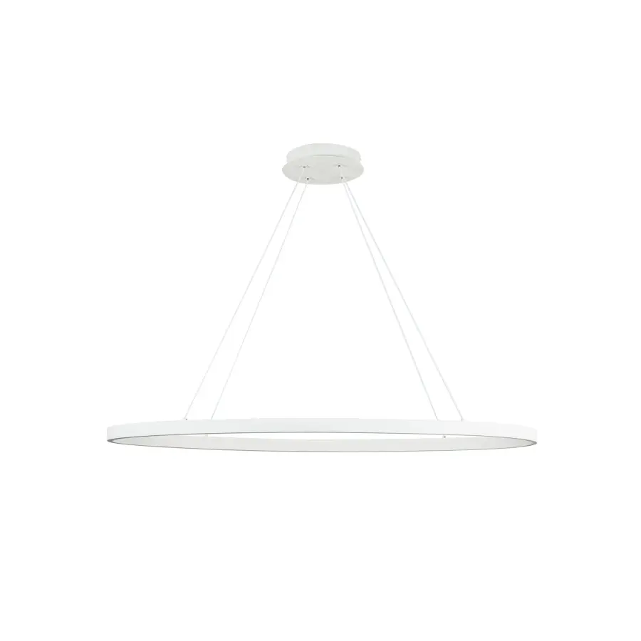 Ovale 40-Inch Linear Pendant in Brushed Gold - Image 7
