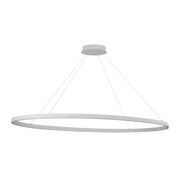 Ovale 53-Inch Linear Pendant in Brushed Gold - Image 13