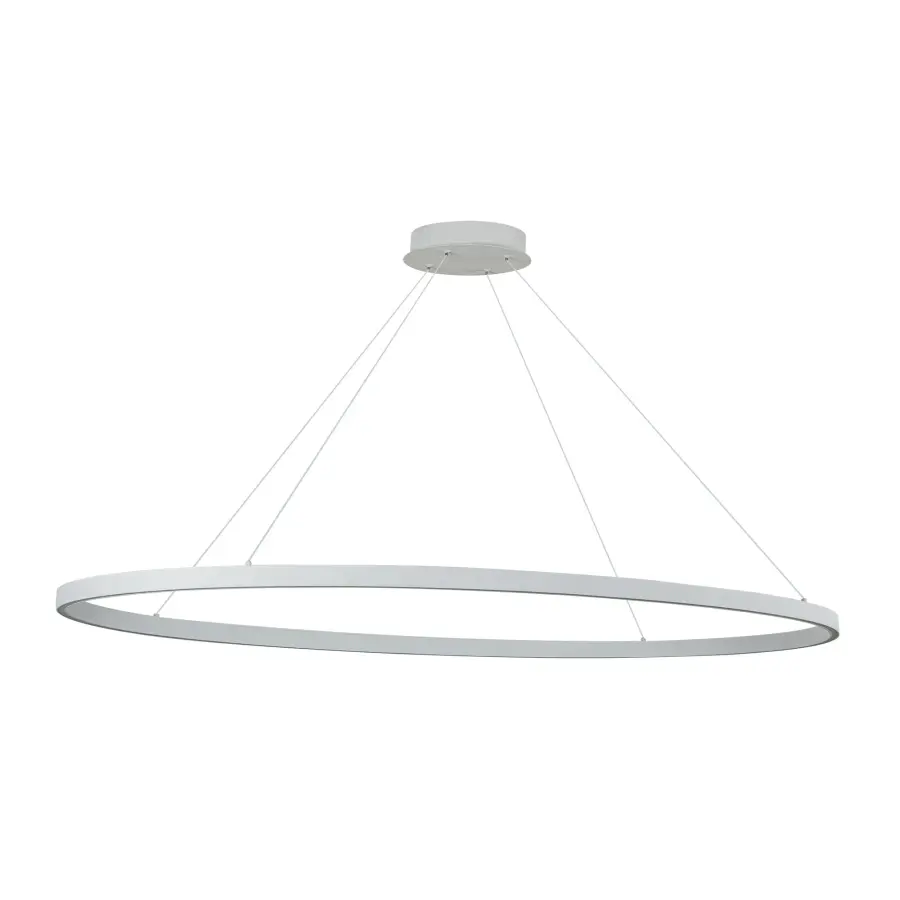 Ovale 53-Inch Linear Pendant in Brushed Gold - Image 13