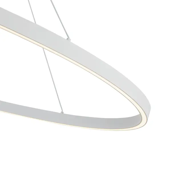 Ovale 53-Inch Linear Pendant in Brushed Gold - Image 14