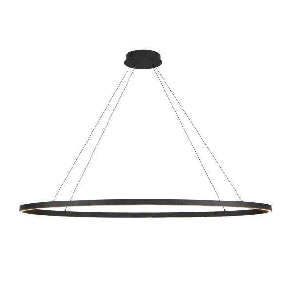 Ovale 53-Inch Linear Pendant in Brushed Gold - Image 15