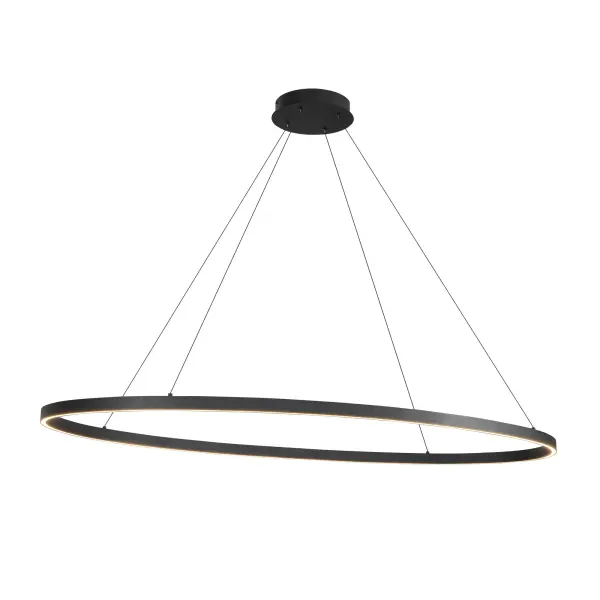 Ovale 53-Inch Linear Pendant in Brushed Gold - Image 16