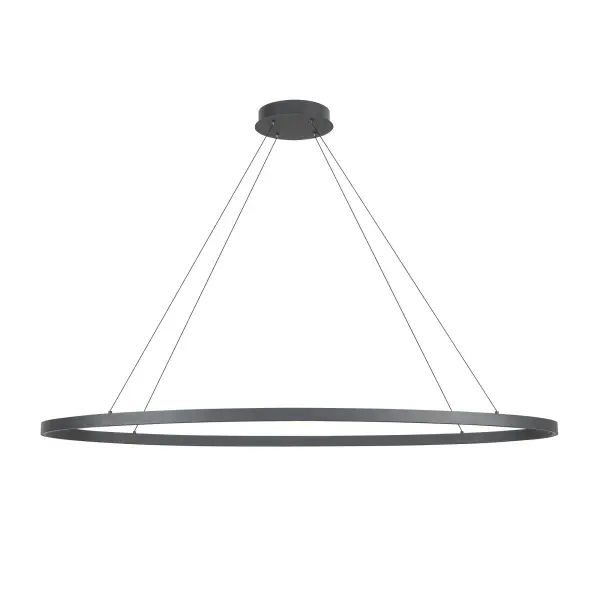 Ovale 53-Inch Linear Pendant in Brushed Gold - Image 17