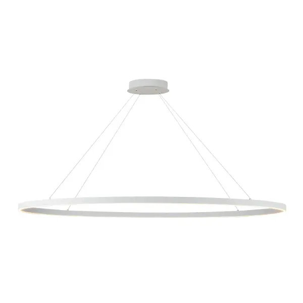 Ovale 53-Inch Linear Pendant in Brushed Gold - Image 10