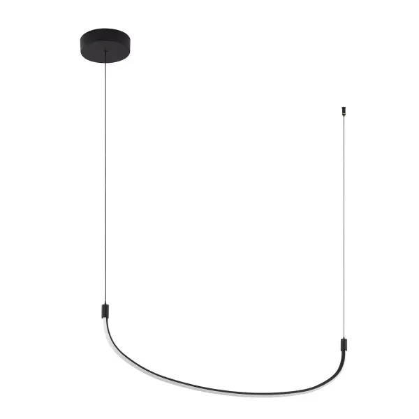Talis 36-Inch Linear Pendant in Brushed Gold - Image 7