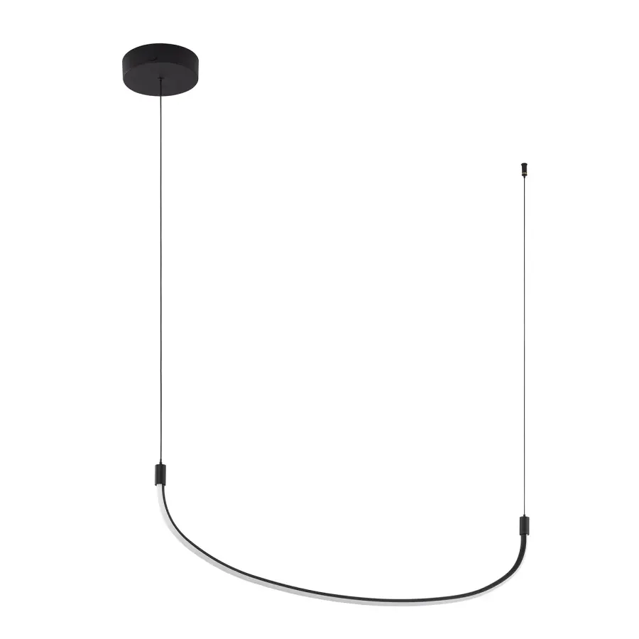 Talis 36-Inch Linear Pendant in Brushed Gold - Image 7