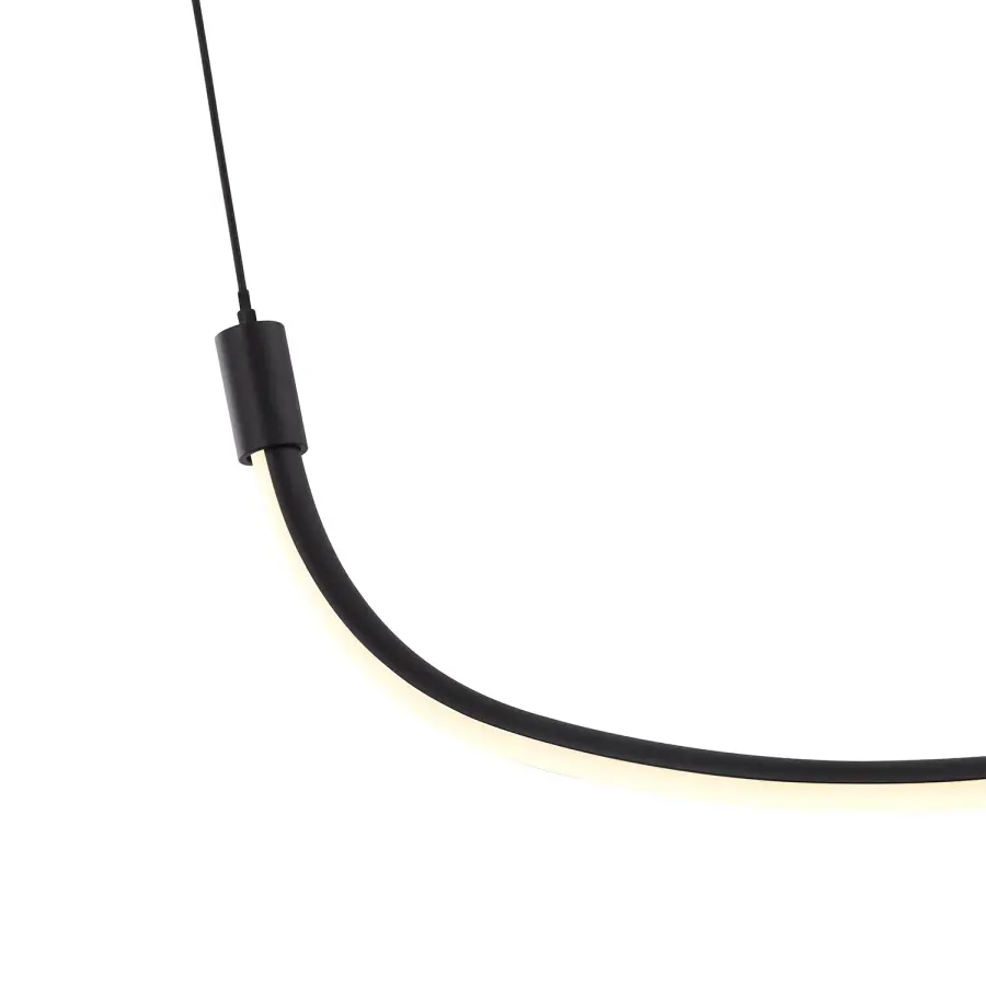 Talis 36-Inch Linear Pendant in Brushed Gold - Image 9