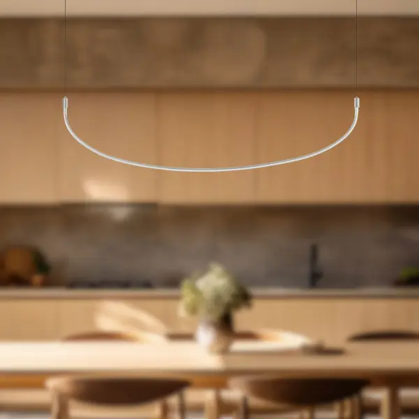 Talis 48-Inch Linear Pendant in Brushed Gold - Image 5