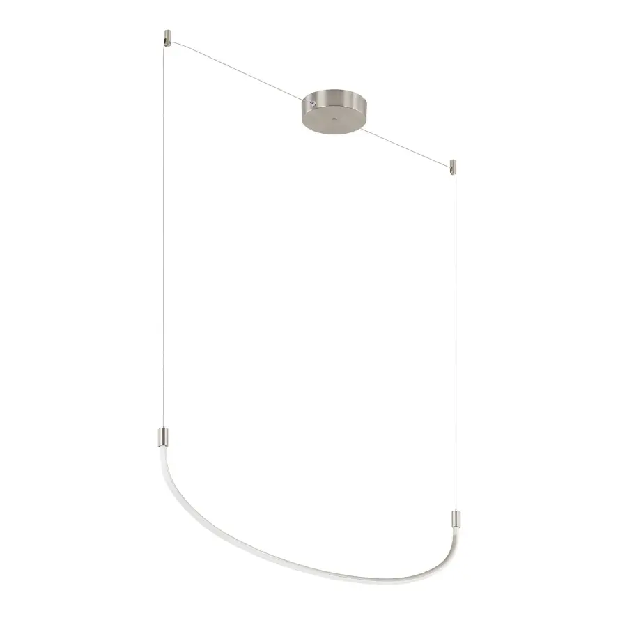 Talis 48-Inch Linear Pendant in Brushed Gold - Image 9