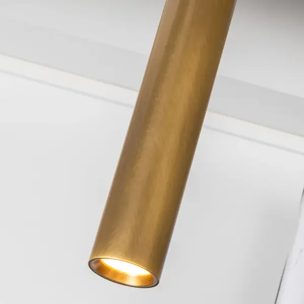 Mason 4-Light Linear Pendant with Metal Strap Detail - Image 4