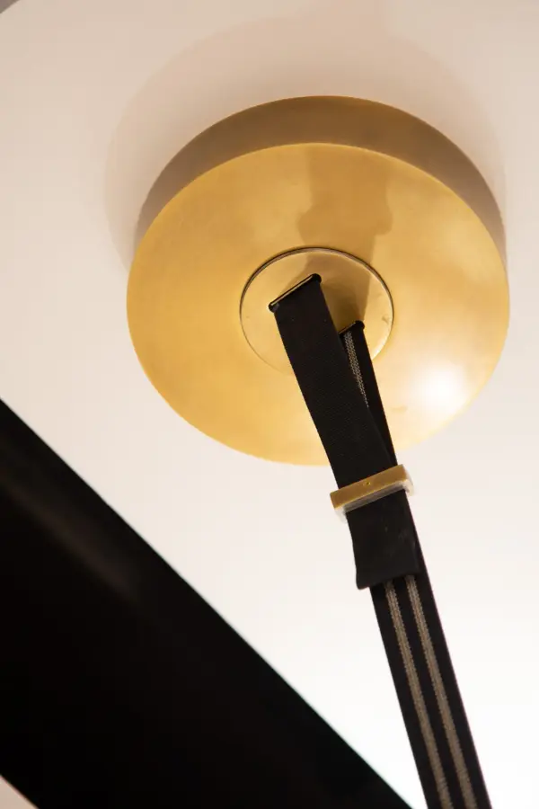 Mason 4-Light Linear Pendant with Metal Strap Detail - Image 9