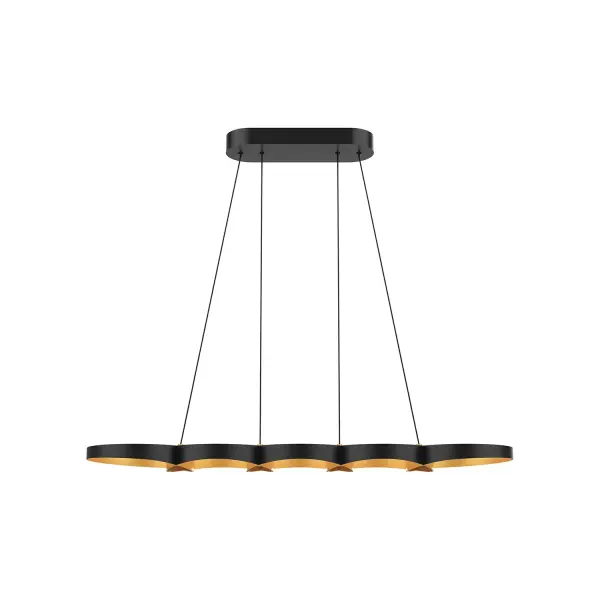 Maestro 38-Inch Linear Pendant in Matte Black - Image 17
