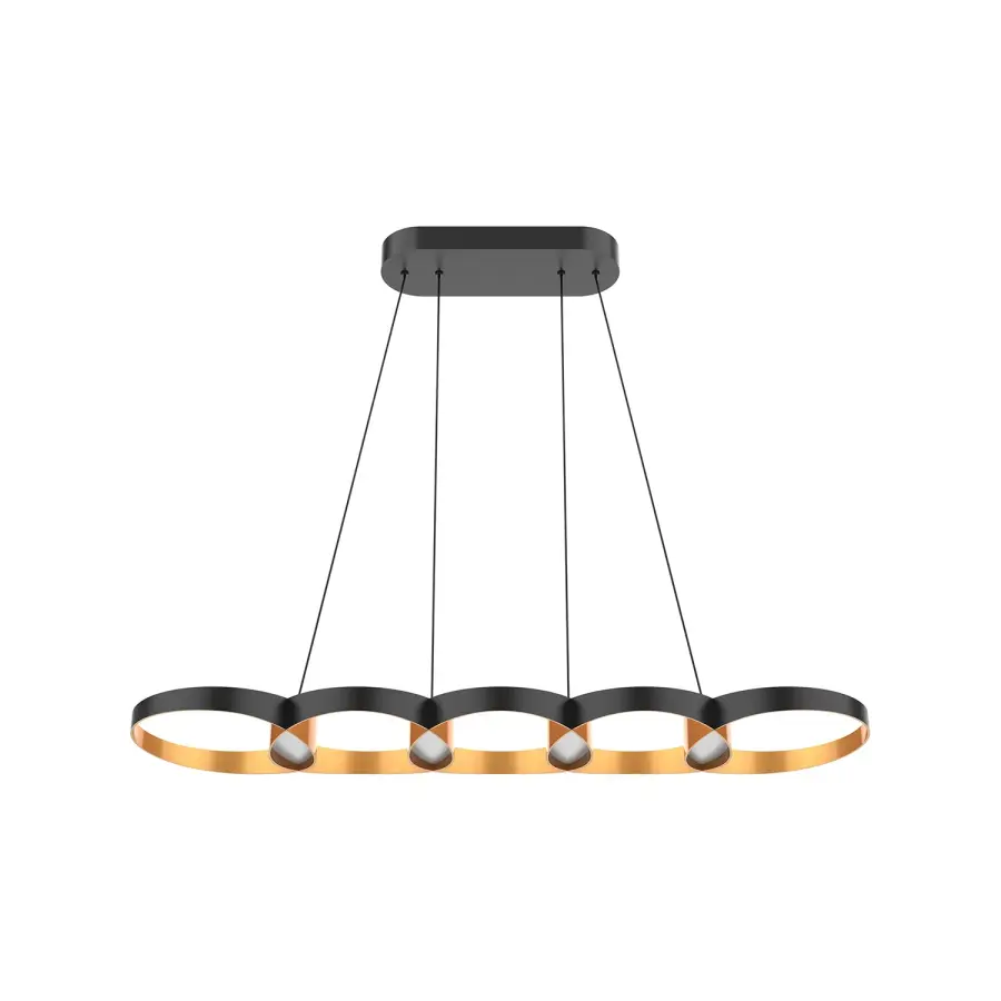 Maestro 38-Inch Linear Pendant in Matte Black - Image 18