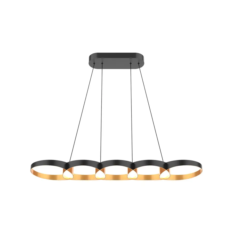 Maestro 38-Inch Linear Pendant in Matte Black - Image 19