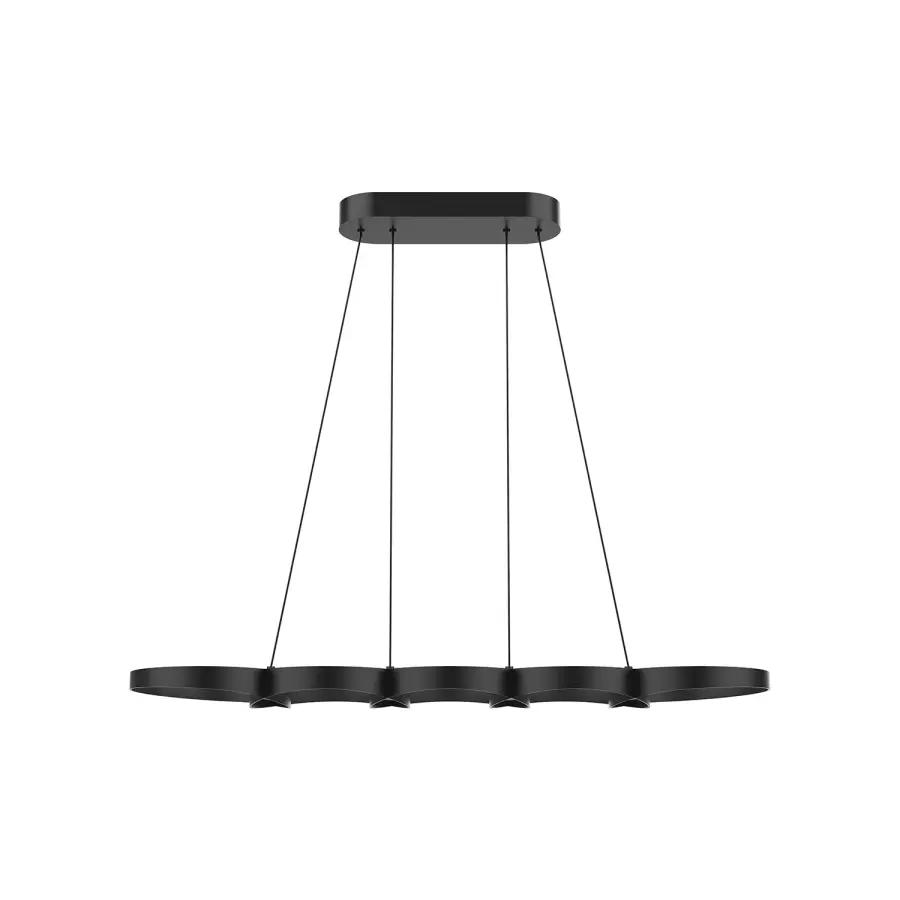 Maestro 38-Inch Linear Pendant in Matte Black - Image 22